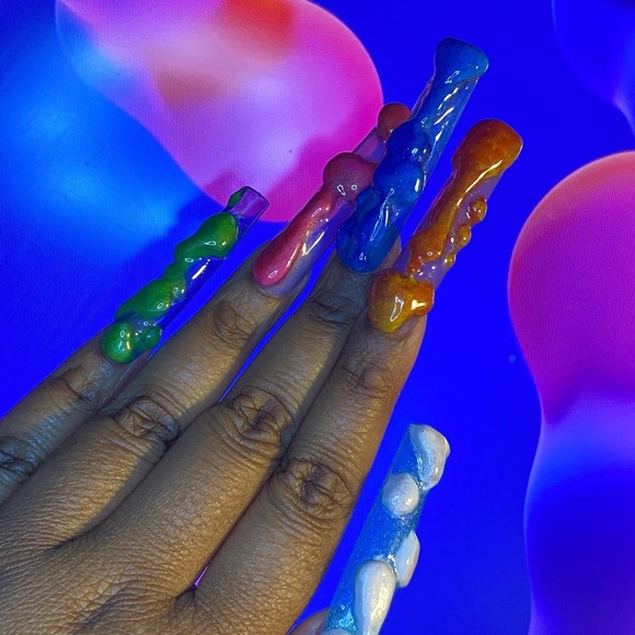 Lava Lamp Me (long square) acrylic - Picture 8 of 9